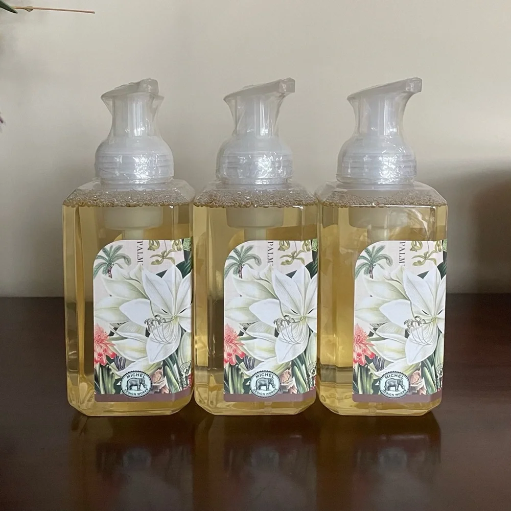 Michel Design Works Vanilla Palm Foaming Hand Soap (3-Pack)